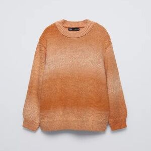 Zara boys Orange Sweater